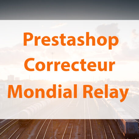 Prestashop : module de correction de points relais Mondial Relay 1