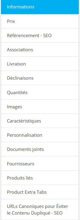 Prestashop 1.6 : gérer le catalogue 5 Prestashop 1.6 : gérer le catalogue 2