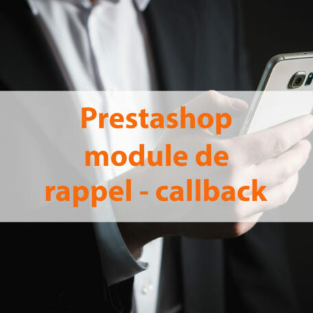 Prestashop : module de rappel - callback 1