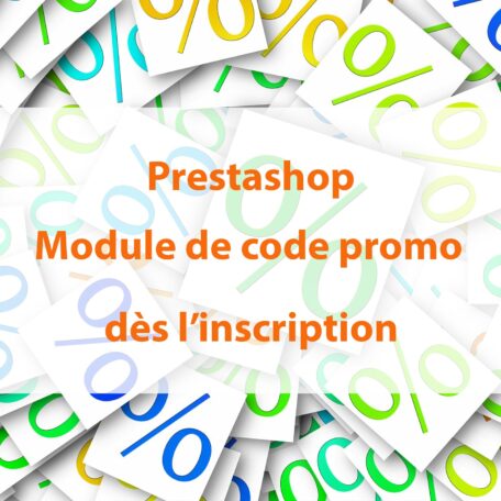 Prestashop : module de code promo sur inscription client 1