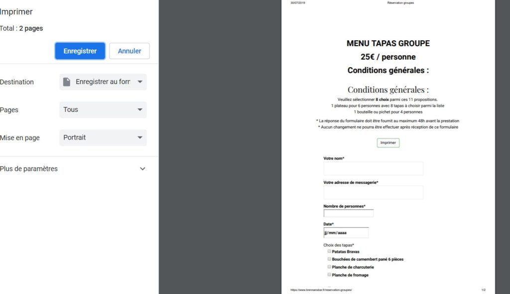 WordPress : un fichier CSS pour impression 2 WordPress : un fichier CSS pour impression 2