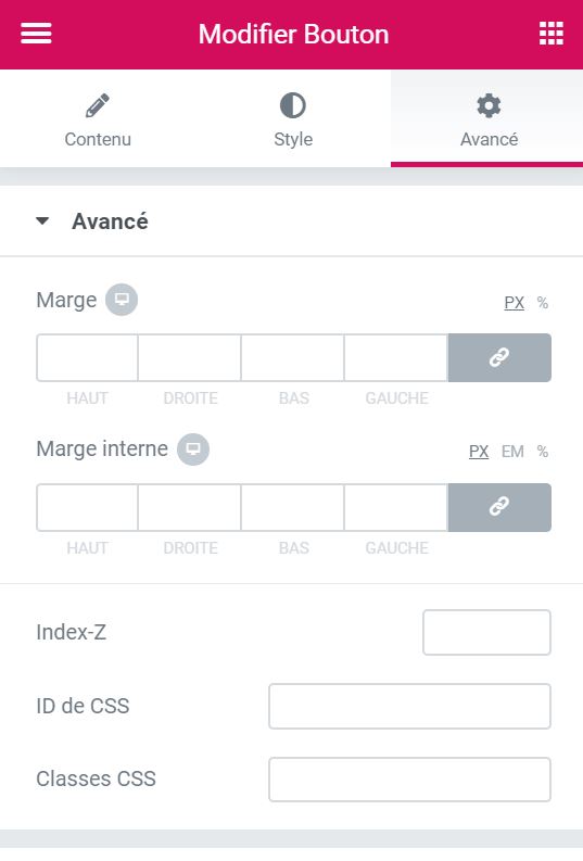 Gérer des pages WordPress avec Elementor 17 Des marges avec Elementor sur WordPress