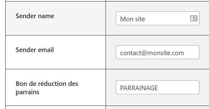 Proposer le parrainage sur WooCommerce avec Ever Referral 6 Réglages des notifications et codes de parrainage