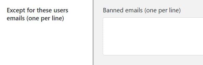 Proposer le parrainage sur WooCommerce avec Ever Referral 5 Utilisateurs bannis du parrainage WooCommerce