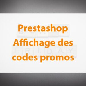 Prestashop : affichage des codes promos sur les listings et les produits